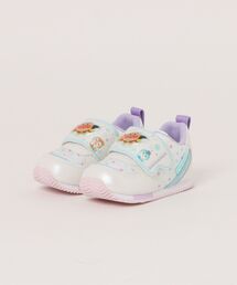 MoonStar（ムーンスター）の「アンパンマン ベビー シューズ 子供靴 スニーカー ワンベルト AP B62 ピンク（スニーカー）」