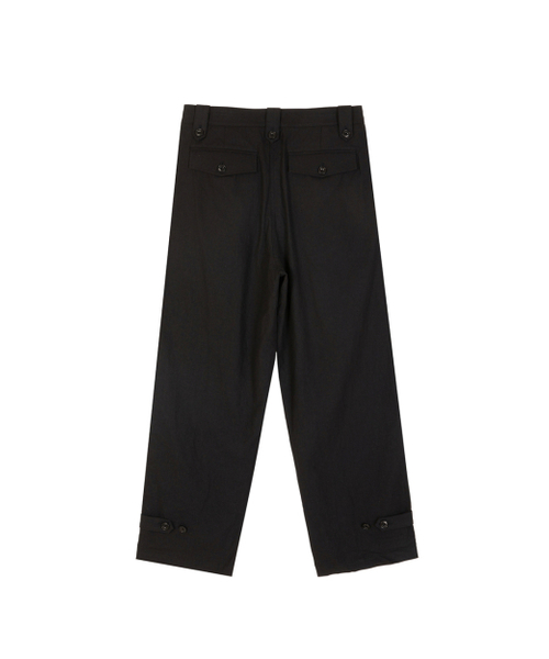 SYNQIA(シンキア)の「リネンユーティリティワイドトラウザー ブラック(その他パンツ・メンズ・その他・LARGE/SMALL/MEDIUM)」の10枚目の写真