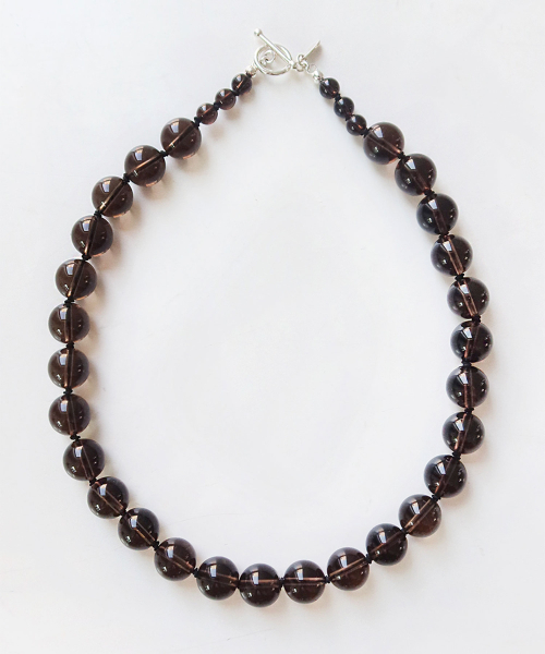 Smoky Quartz Knot Necklace
