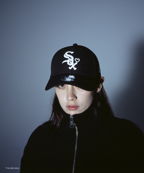 BASICKS（ベイシックス）の「BASICKS/ベイシックス x Newera White Sox Cap / WSC-1201（キャップ・レディース・ブラック・ONE SIZE）」の9枚目の写真
