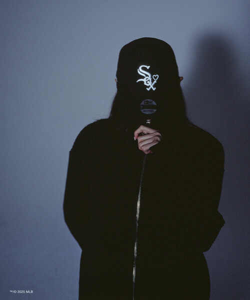 BASICKS（ベイシックス）の「BASICKS/ベイシックス x Newera White Sox Cap / WSC-1201（キャップ・レディース・ブラック・ONE SIZE）」の7枚目の写真