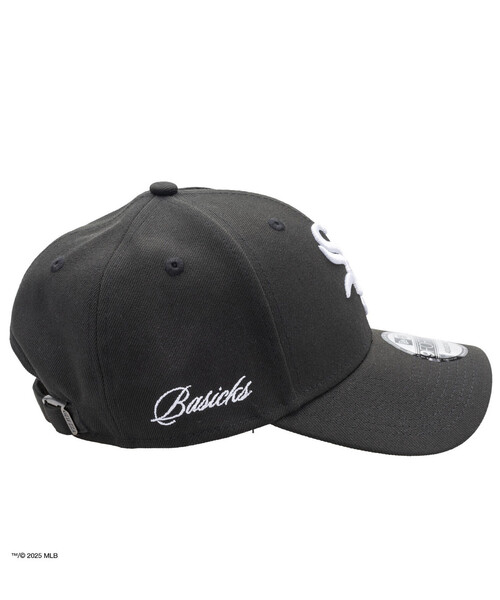 BASICKS（ベイシックス）の「BASICKS/ベイシックス x Newera White Sox Cap / WSC-1201（キャップ・レディース・ブラック・ONE SIZE）」の4枚目の写真