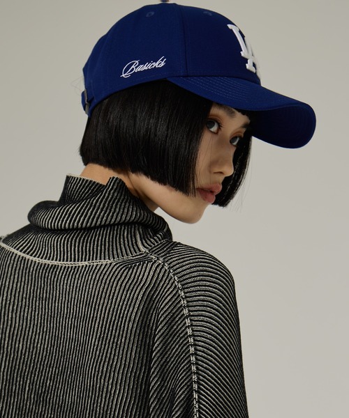 ART SHOW ネイビーキャップ BASICKS/ベーシックス】Newera Dodgers Cap BLUE/ニューエラ