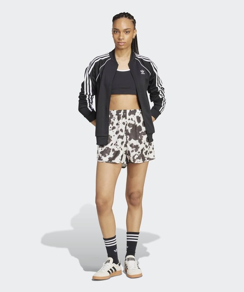 adidas(アディダス)の「アディダス オリジナルス サテンショーツ / ハーフパンツ / アディダスオリジナルス adidas Originals(その他パンツ・レディース・ホワイト・LARGE/MEDIUM/SMALL/X-SMALL/XX-LARGE/X-LARGE)」の5枚目の写真