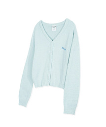 VERSE ONE（バースワン）の「EMBROIDERED LOGO CARDIGAN MINT(NEW)（カーディガン/ボレロ）」