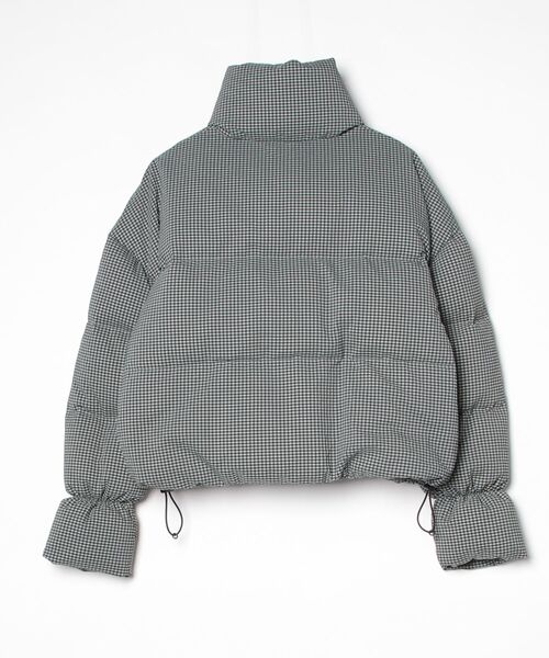 TODAYFUL/トゥデイフル] CHECK DOWN JACKET チェックダウンジャケット