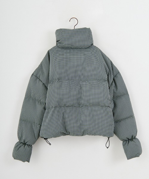 【本日限定】チェックダウンジャケット　トゥデイフル TODAYFUL/トゥデイフル] CHECK DOWN JACKET チェックダウンジャケット