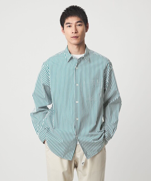 トーマスメイソン ジャストルーズ シャツ（シャツ/ブラウス）｜green