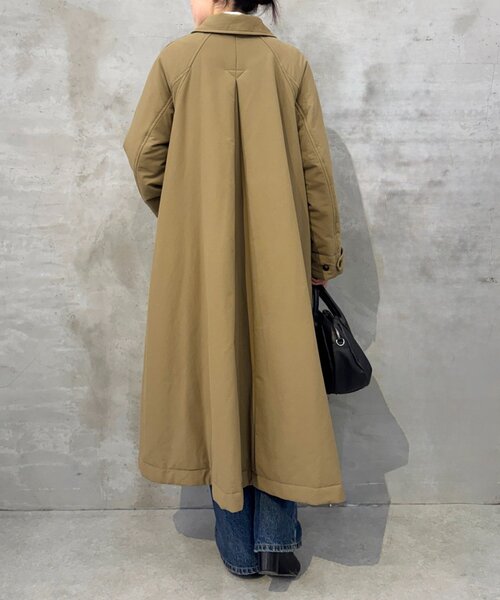 BEARDSLEY(ビアズリー)の「パディングステンカラーコート(その他アウター・レディース・キャメル・FREE)」の7枚目の写真