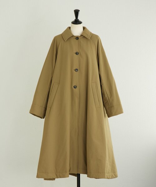 BEARDSLEY(ビアズリー)の「パディングステンカラーコート(その他アウター・レディース・キャメル・FREE)」の10枚目の写真