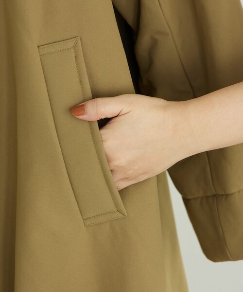 BEARDSLEY(ビアズリー)の「パディングステンカラーコート(その他アウター・レディース・キャメル・FREE)」の19枚目の写真