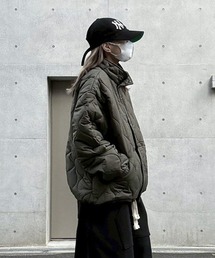 YACA（ヤーカ）の「Stand Collar Quilting Jacket/スタンドカラーキルティングジャケット【unisex item】（その他アウター）」