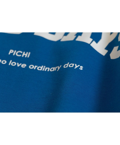 PICHI（ピイチ）の「GOODDAYスウェット（スウェット・レディース・ブルー/オートミール/ライトグレー・FREE）」の12枚目の写真