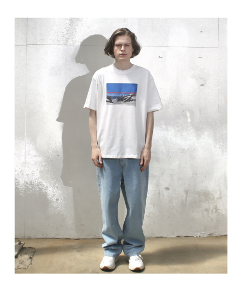 NOTHINGON(ナッシング オン)の「ネイチャーグラフィック 半袖Tシャツ ホワイト(Tシャツ/カットソー・メンズ・その他・LARGE/MEDIUM/SMALL/X-LARGE)」の4枚目の写真