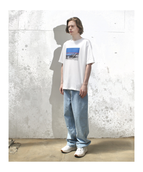 NOTHINGON(ナッシング オン)の「ネイチャーグラフィック 半袖Tシャツ ホワイト(Tシャツ/カットソー・メンズ・その他・LARGE/MEDIUM/SMALL/X-LARGE)」の5枚目の写真