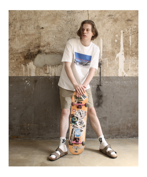 NOTHINGON(ナッシング オン)の「ネイチャーグラフィック 半袖Tシャツ ホワイト(Tシャツ/カットソー・メンズ・その他・LARGE/MEDIUM/SMALL/X-LARGE)」の8枚目の写真