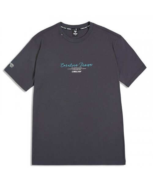CORALIAN(コラリアン)の「ランオフ ラグビー 半袖 コットン Tシャツ チャコール(Tシャツ/カットソー・メンズ・その他・S/M/L/XL/XS)」の5枚目の写真