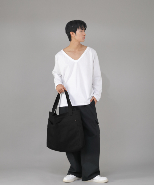 SAINTCREW（セントクルー）の「メガビッグサイズペンタゴンエコバッグMBE-141ブラックBKS（エコバッグ/サブバッグ・メンズ・その他・フリー）」の5枚目の写真