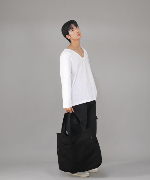 SAINTCREW（セントクルー）の「メガビッグサイズペンタゴンエコバッグMBE-141ブラックBKS（エコバッグ/サブバッグ・メンズ・その他・フリー）」の7枚目の写真