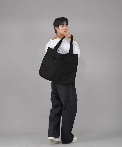 SAINTCREW（セントクルー）の「メガビッグサイズペンタゴンエコバッグMBE-141ブラックBKS（エコバッグ/サブバッグ・メンズ・その他・フリー）」の9枚目の写真