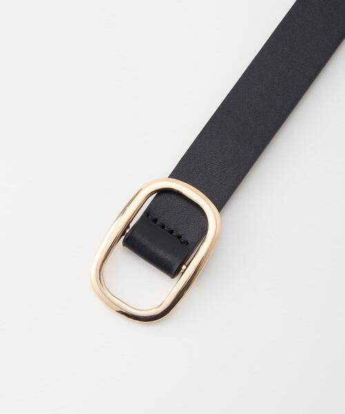 INGNI（イング）の「リバーシブルベルト（ベルト・レディース・ブラック系その他6/ブラック×イエロー・ONE SIZE）」の16枚目の写真