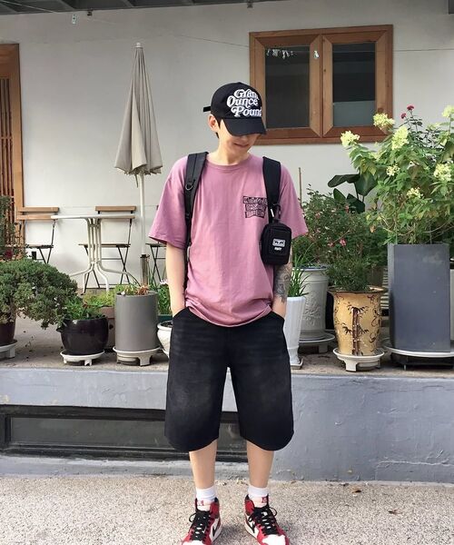KANEITEI(カネイテイ)の「バミューダデニムショートパンツ(グレー)(その他パンツ・レディース・グレー・MEDIUM/LARGE/X-LARGE)」の3枚目の写真