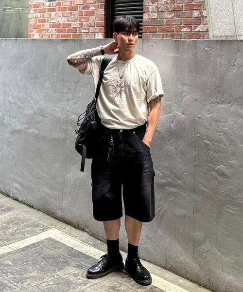 KANEITEI(カネイテイ)の「バミューダデニムショートパンツ(グレー)(その他パンツ・レディース・グレー・MEDIUM/LARGE/X-LARGE)」の8枚目の写真