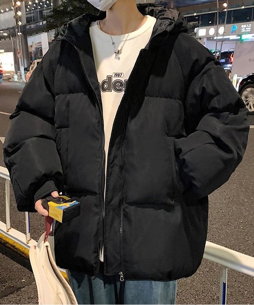 BLANC FICELLE（ブランフィセル）の「中綿　ジャケット（ダウンジャケット/コート・レディース・ブラック/レッド/グレー・XX-LARGE/XL/L/M）」の7枚目の写真