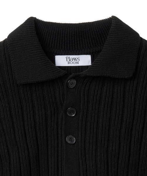 FLAWSROOM(フローズルーム)の「3Button Ribbed Cardigan(カーディガン/ボレロ・メンズ・その他・MEDIUM/LARGE/X-LARGE)」の7枚目の写真