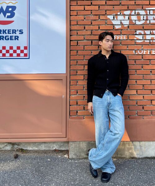 FLAWSROOM(フローズルーム)の「3Button Ribbed Cardigan(カーディガン/ボレロ・メンズ・その他・MEDIUM/LARGE/X-LARGE)」の6枚目の写真