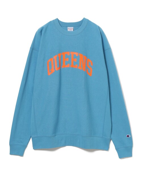 Champion(チャンピオン)の「【別注】Champion / リバースウィーブ(R)シティ ロングスリーブTシャツ(Tシャツ/カットソー・メンズ・ブラック/アイボリー/ブルー・S/M/L/XL)」の10枚目の写真