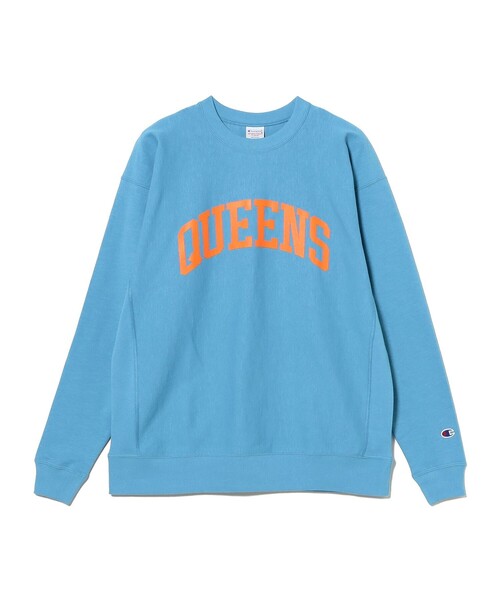 Champion(チャンピオン)の「【別注】Champion / リバースウィーブ(R)シティ ロングスリーブTシャツ(Tシャツ/カットソー・メンズ・ブラック/アイボリー/ブルー・S/M/L/XL)」の16枚目の写真