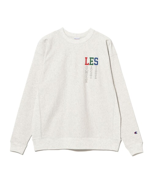 Champion(チャンピオン)の「【別注】Champion / リバースウィーブ(R)シティ ロングスリーブTシャツ(Tシャツ/カットソー・メンズ・ブラック/アイボリー/ブルー・S/M/L/XL)」の22枚目の写真