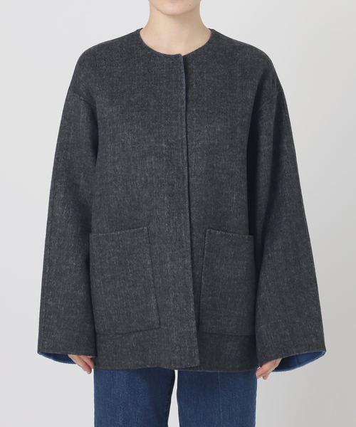 追加》S120ブレンドショート丈リバーシブルコート（その他アウター