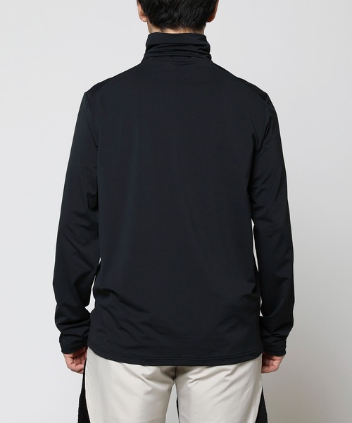 VANQUISH(ヴァンキッシュ)の「VANQUISH / ヴァンキッシュ VAアイコン ハイネック 長袖Tシャツ(Tシャツ/カットソー・メンズ・ブラック・FREE)」の3枚目の写真