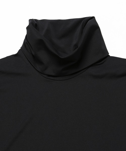 VANQUISH(ヴァンキッシュ)の「VANQUISH / ヴァンキッシュ VAアイコン ハイネック 長袖Tシャツ(Tシャツ/カットソー・メンズ・ブラック・FREE)」の4枚目の写真