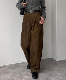 NOGLE | 【NOGLE/ノグル】ワイドカーブコーデュロイパンツ(その他パンツ)
