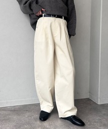 【NOGLE/ノグル】ワイドカーブコーデュロイパンツ
