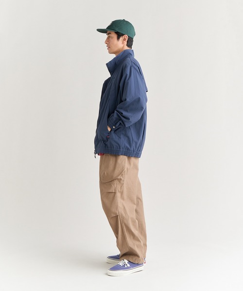 NANGA（ナンガ）の「NYLON TUSSER TRACK JACKET/ナイロンタッサー トラックジャケット（ブルゾン・メンズ・ネイビー/ブラック/カーキ・L/M/XL/S）」の9枚目の写真