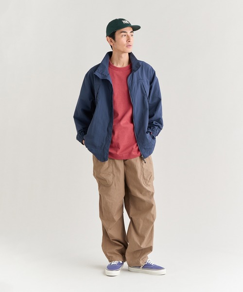 NANGA（ナンガ）の「NYLON TUSSER TRACK JACKET/ナイロンタッサー トラックジャケット（ブルゾン・メンズ・ネイビー/ブラック/カーキ・L/M/XL/S）」の7枚目の写真