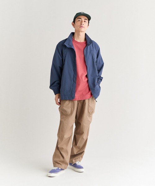 NANGA（ナンガ）の「NYLON TUSSER TRACK JACKET/ナイロンタッサー トラックジャケット（ブルゾン・メンズ・ネイビー/ブラック/カーキ・L/M/XL/S）」の6枚目の写真