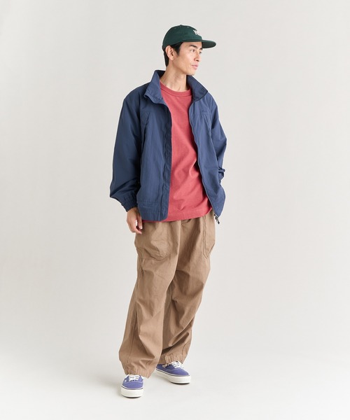 NANGA（ナンガ）の「NYLON TUSSER TRACK JACKET/ナイロンタッサー トラックジャケット（ブルゾン・メンズ・ネイビー/ブラック/カーキ・L/M/XL/S）」の11枚目の写真