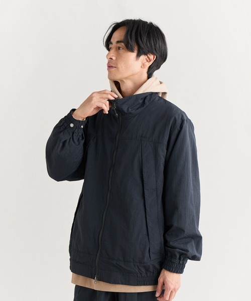 NANGA（ナンガ）の「NYLON TUSSER TRACK JACKET/ナイロンタッサー トラックジャケット（ブルゾン・メンズ・ネイビー/ブラック/カーキ・L/M/XL/S）」の12枚目の写真