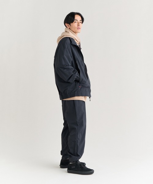 NANGA（ナンガ）の「NYLON TUSSER TRACK JACKET/ナイロンタッサー トラックジャケット（ブルゾン・メンズ・ネイビー/ブラック/カーキ・L/M/XL/S）」の14枚目の写真