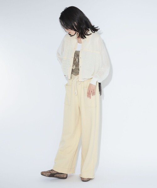 maturely(マチュアリー)の「maturely / オープン ワーク レイヤード カーディガン(カーディガン/ボレロ・レディース・ホワイト系その他7/ネイビー・1/0)」の5枚目の写真