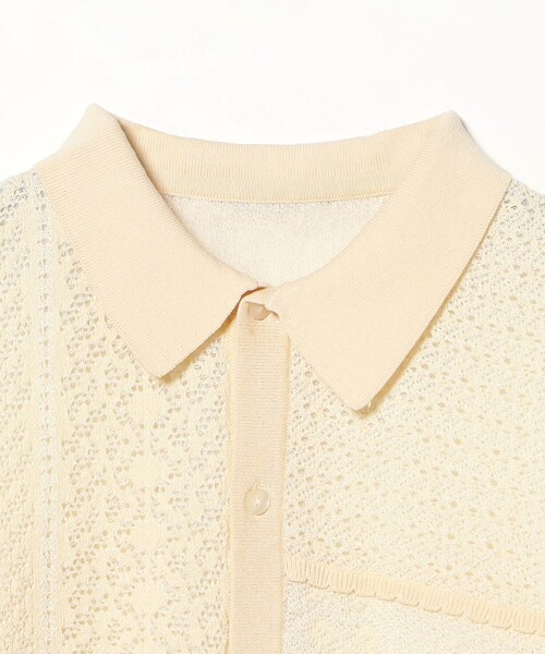 maturely(マチュアリー)の「maturely / オープン ワーク レイヤード カーディガン(カーディガン/ボレロ・レディース・ホワイト系その他7/ネイビー・1/0)」の19枚目の写真