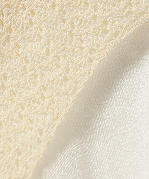 maturely(マチュアリー)の「maturely / オープン ワーク レイヤード カーディガン(カーディガン/ボレロ・レディース・ホワイト系その他7/ネイビー・1/0)」の22枚目の写真