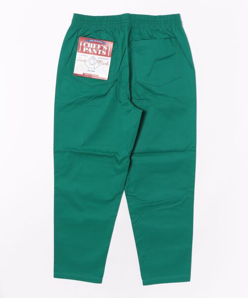 SITRY(シトリー)の「Twill Wide Tapered Pants/ツイル ワイドテーパードパンツ シェフパンツ スケートパンツ イージーパンツ(チノパンツ・メンズ・グリーン・L/M)」の14枚目の写真