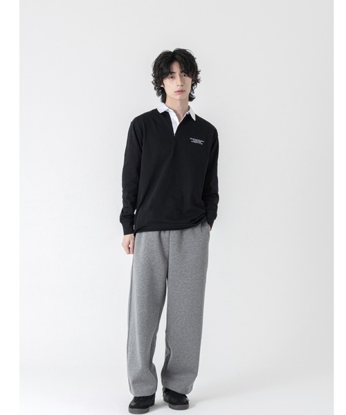KLON(クローン)の「KLON LONG SLEEVE RUGBY JERSEY BLACK(Tシャツ/カットソー・レディース・ブラック・SMALL)」の4枚目の写真