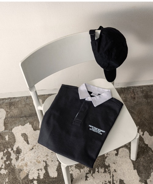 KLON(クローン)の「KLON LONG SLEEVE RUGBY JERSEY BLACK(Tシャツ/カットソー・レディース・ブラック・SMALL)」の7枚目の写真